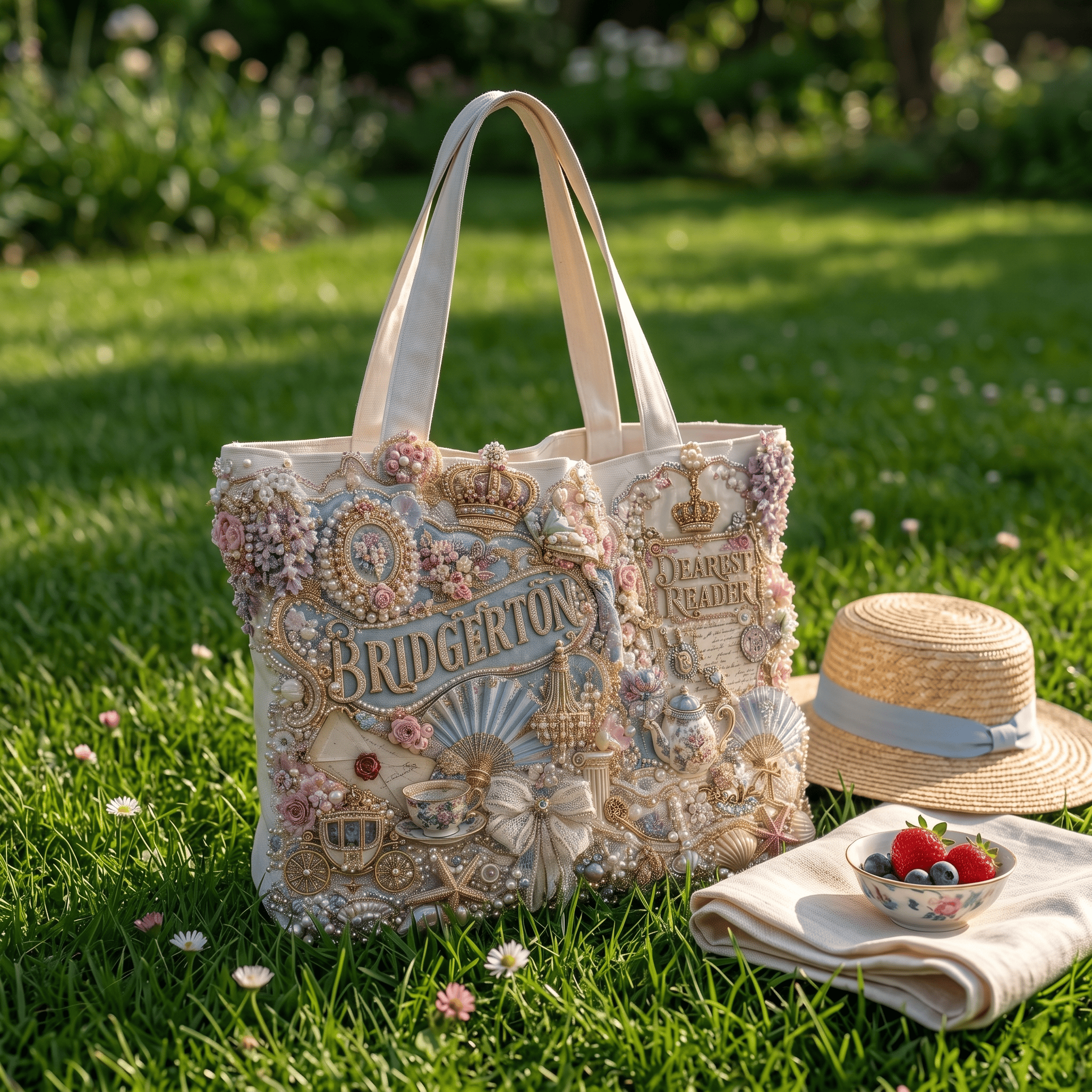 BGT Summer Vibes Tote Bag HTTT