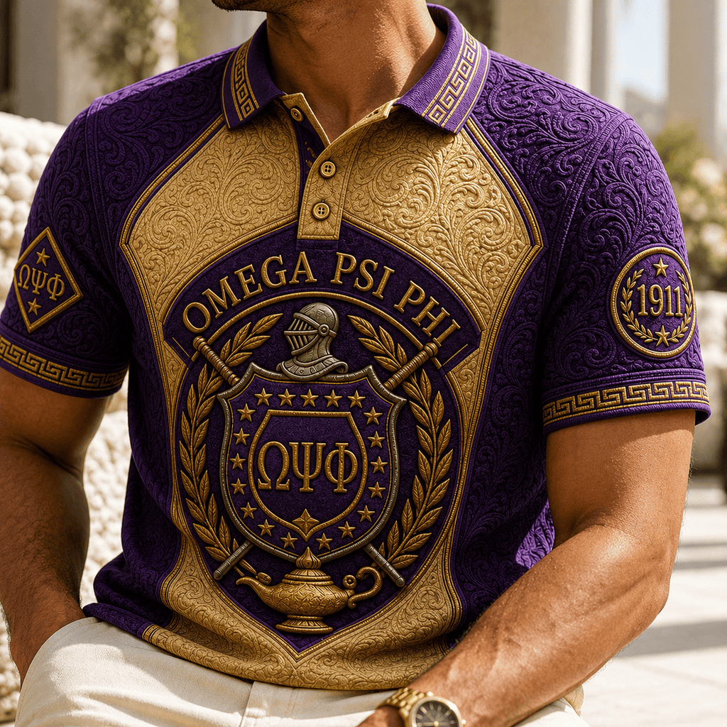PREMIUM OMPP EMBOSS POLO SHIRT HQH