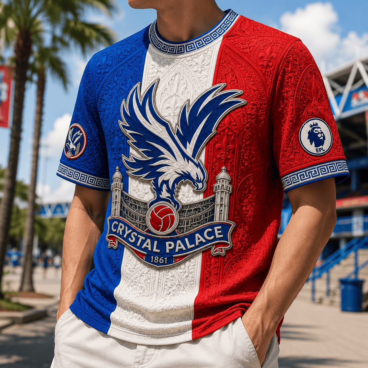 PREMIUM CRPL 3D EMBOSS SHIRT NPL