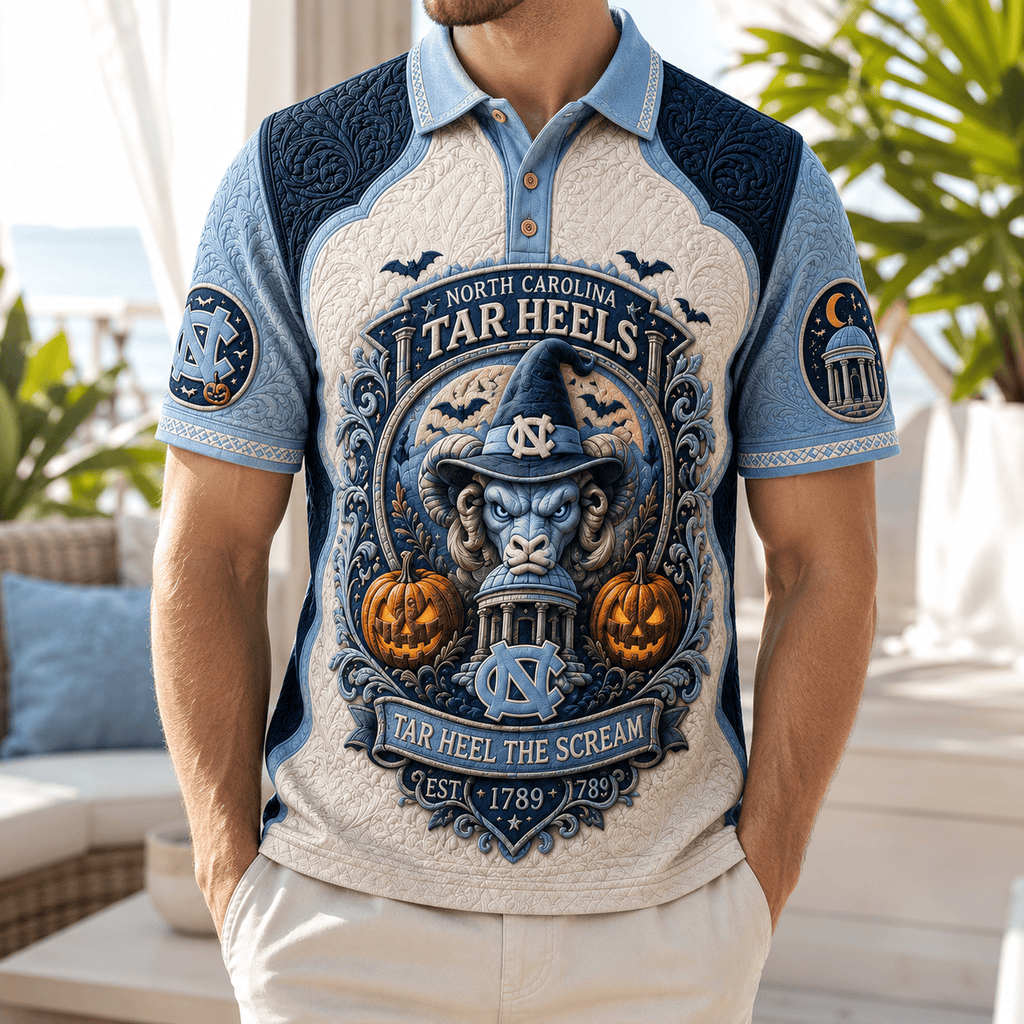 PREMIUM UNC EMBOSS POLO SHIRT HQH