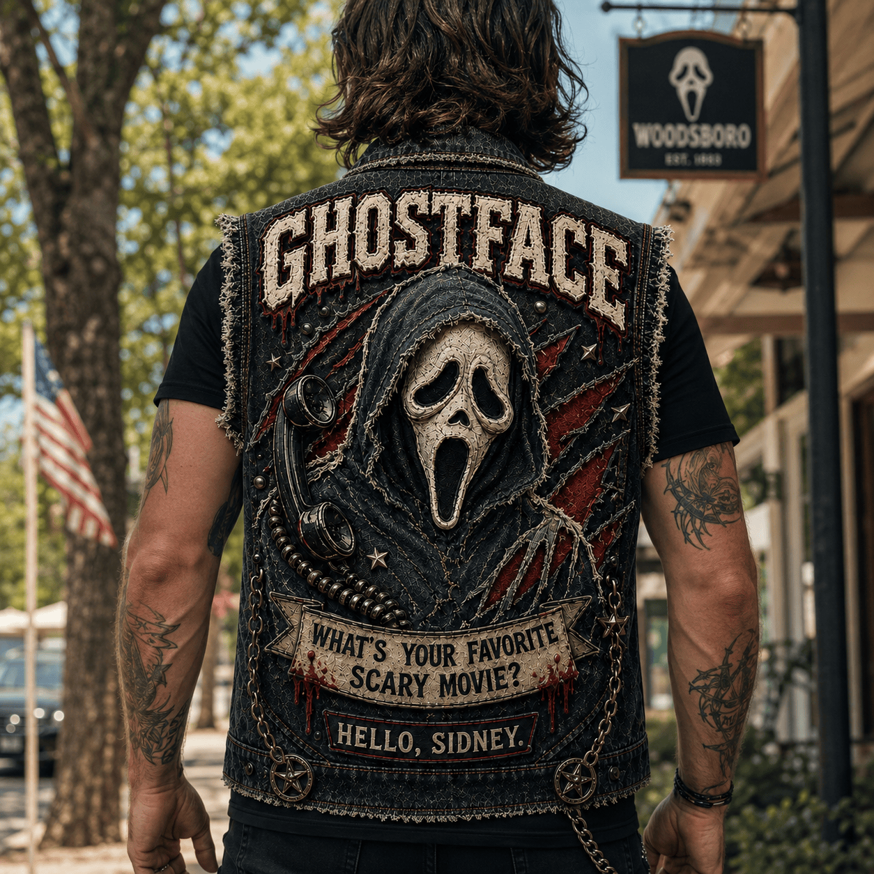 SCRE PREMIUM DENIM VEST HQH