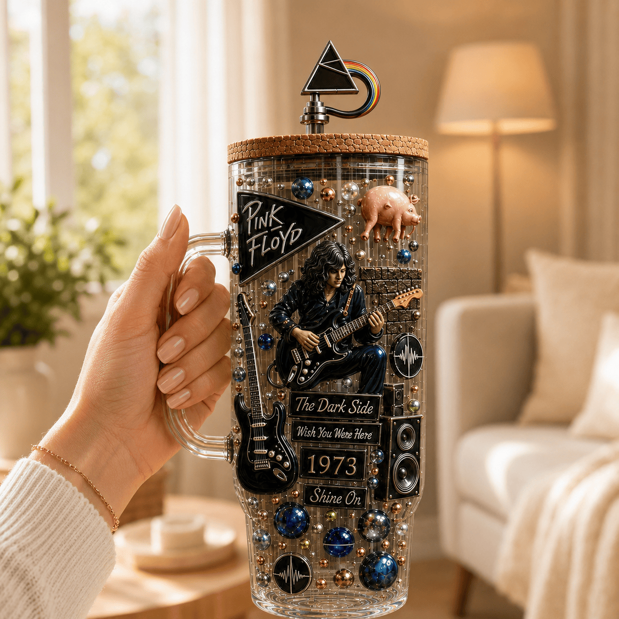 PFD 40oz Tumbler With Handle NHVH