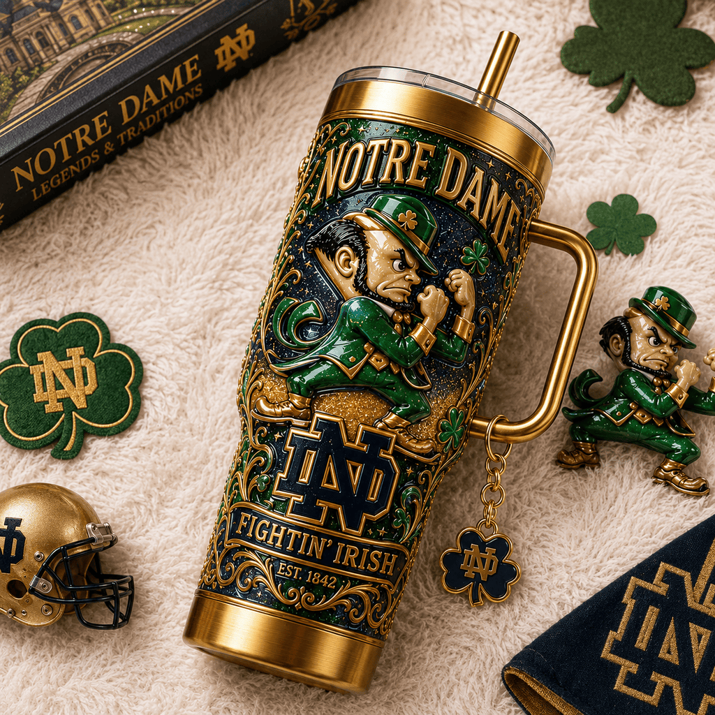 NDFI 40oz Tumbler With Handle TTNL