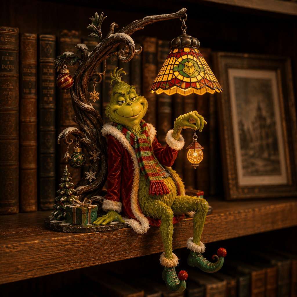 Premium TGR Bookshelf Figurines Lamp PDL