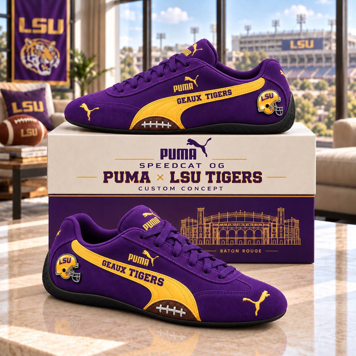 LSU Premium PM Sneaker TTTT