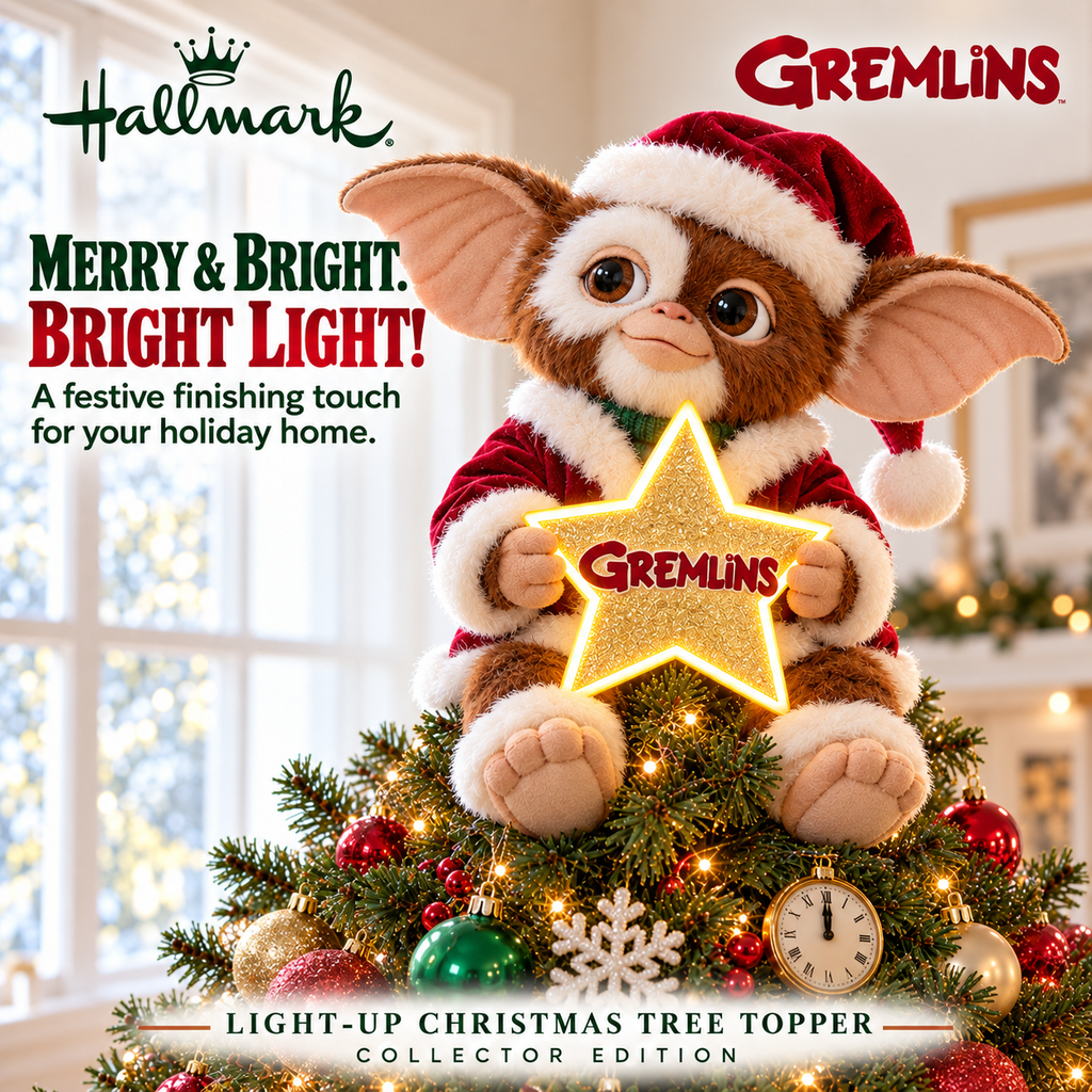 GRNL ILLUMINATED CHRISTMAS TREE TOPPER HQH