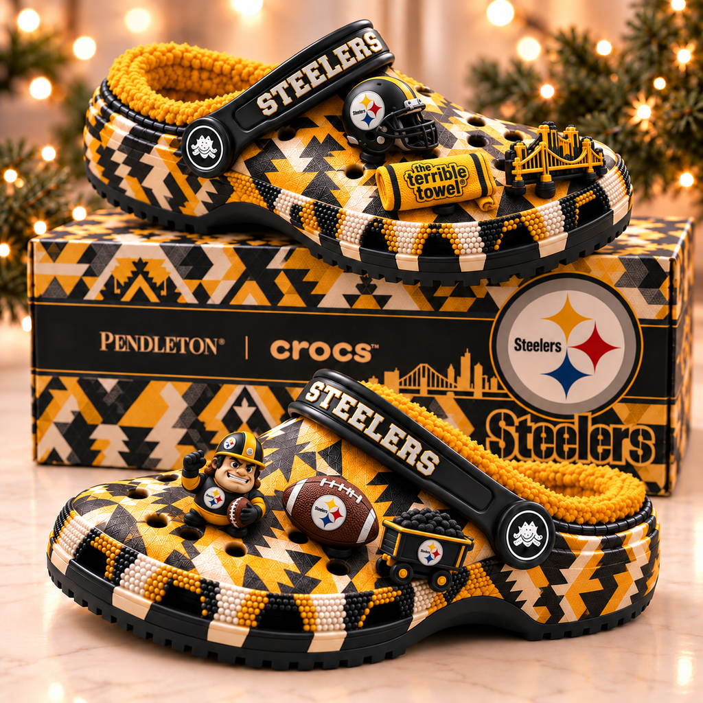 PBS Premium Fleece-Lined Crocs Clogs NTTB