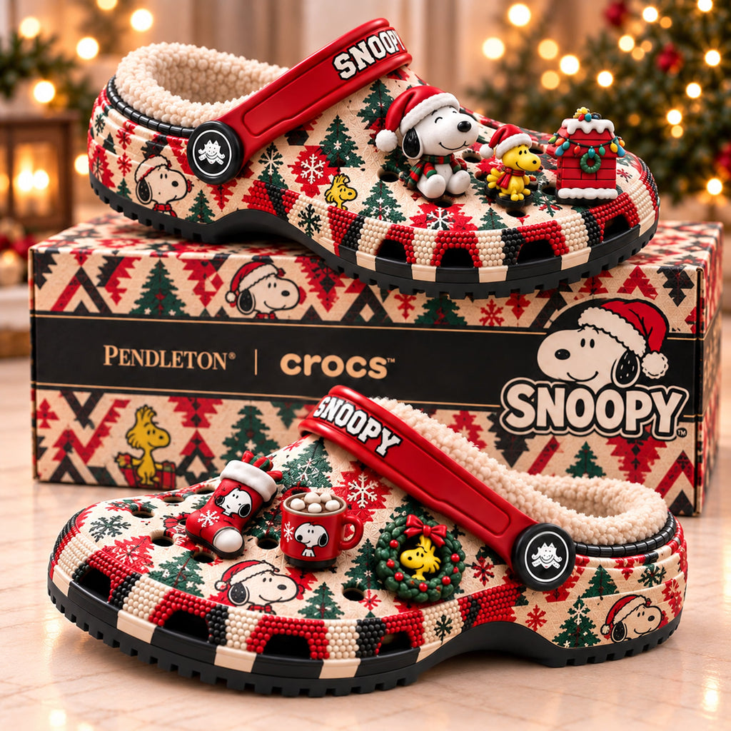 SPNY Premium Fleece-Lined Crocs Clogs NTTB
