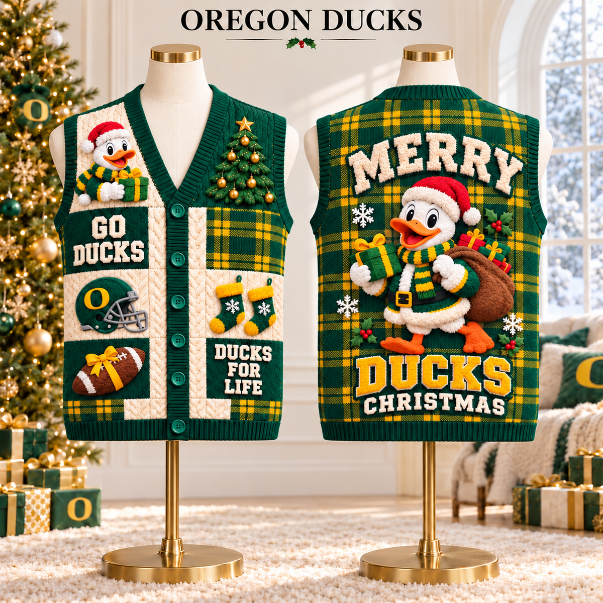 ORD Premium Christmas Cardigan Vest TMH