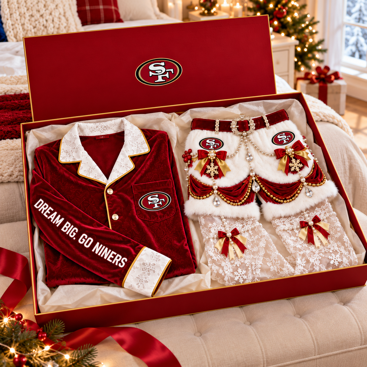SF49 Funny Christmas Pajama Set PNPA