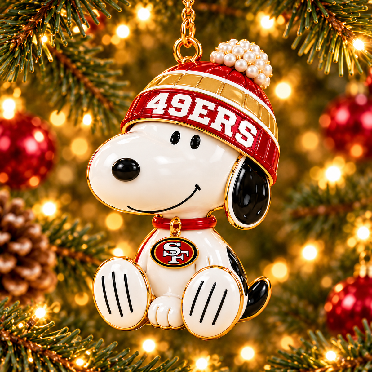 SF49 Christmas Ornament PNPA