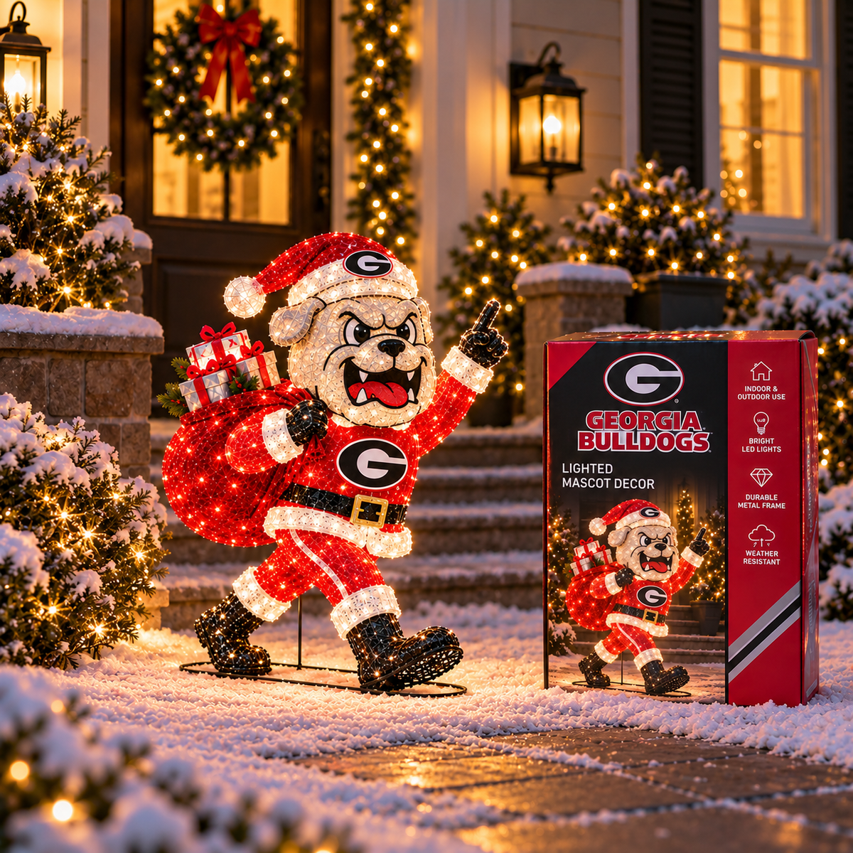GGBD Premium Lighted Christmas Mascot Decoration BMD