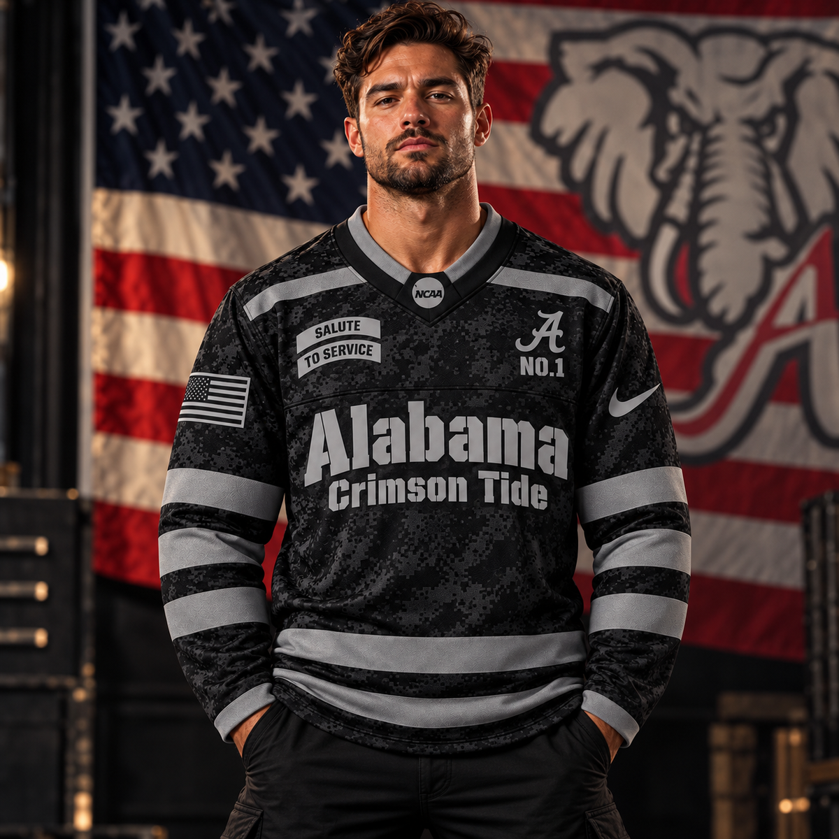 ACT Camo Hockey Jersey NTTB