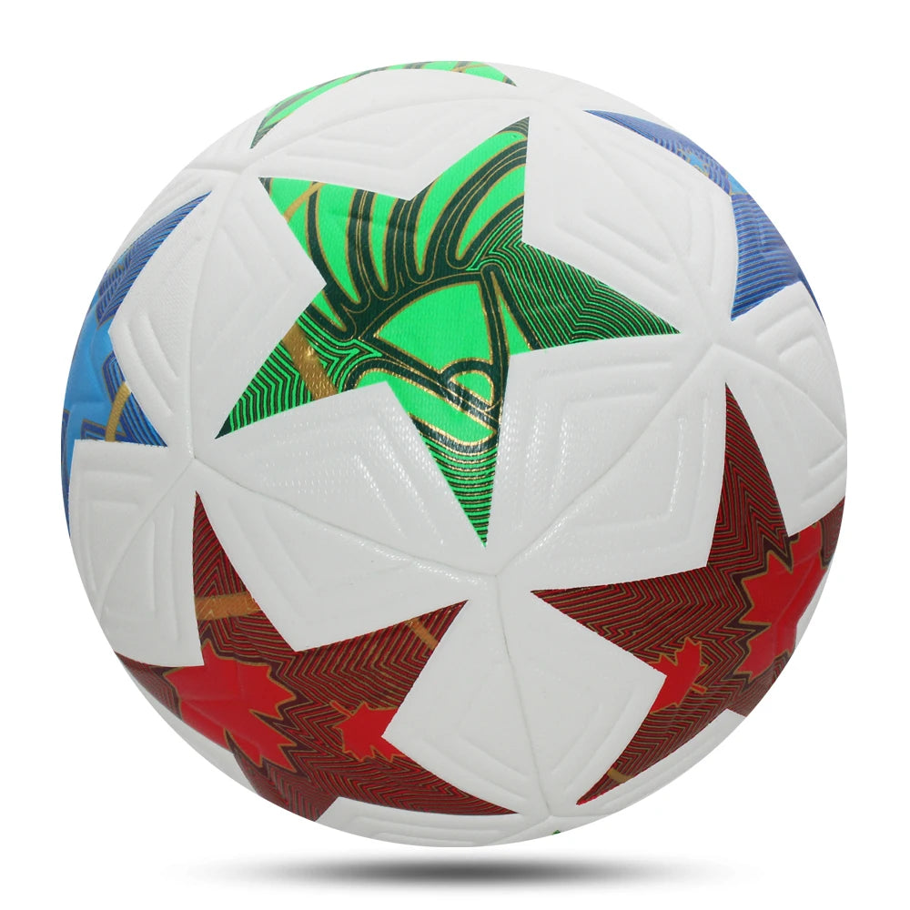 New Soccer Ball Official Size 5 PU Material High Quality Grass Outdoor Team Match Game Football Training Seamless futbol topu