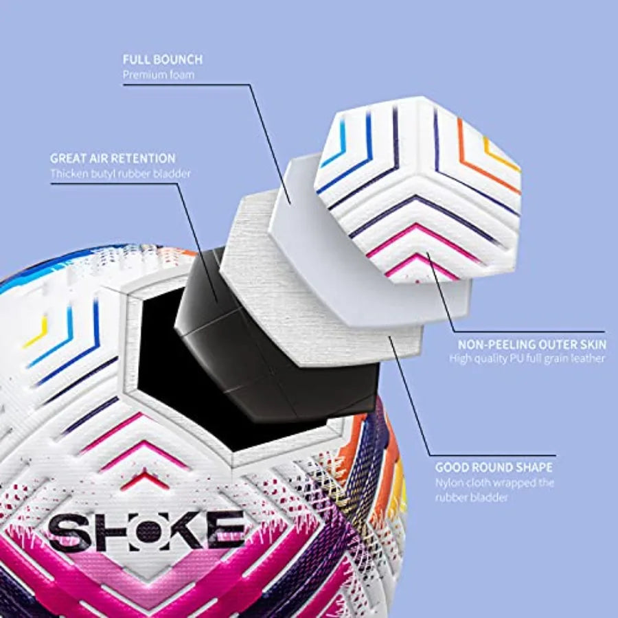 Soccer Balls Future Mechanical Design Extreme Series Composite Game Ball Soccer Ball Sizes 5 Training Football in Multiple Colo