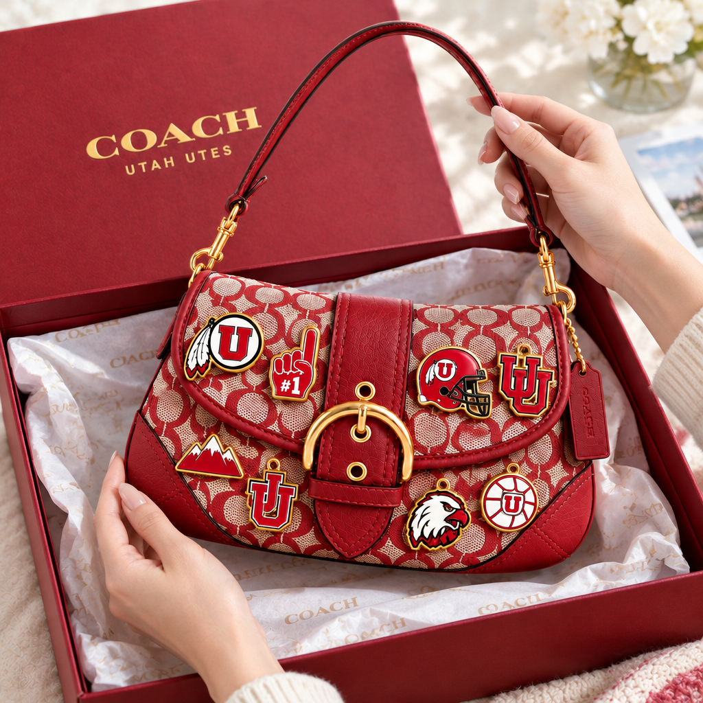 Utah Utes Soho Bag With Charm