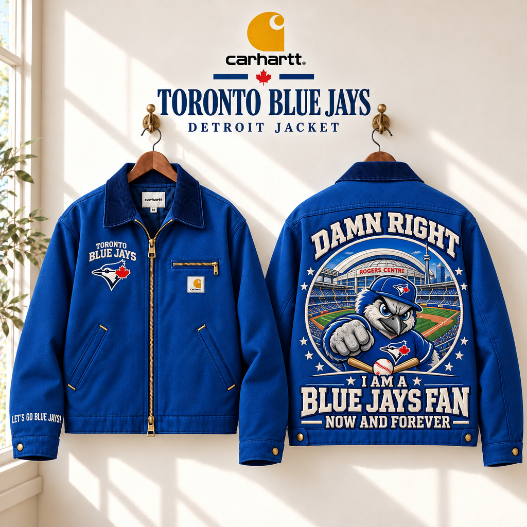 Blue Jays Workjacket Embroidered Detroit Jacket