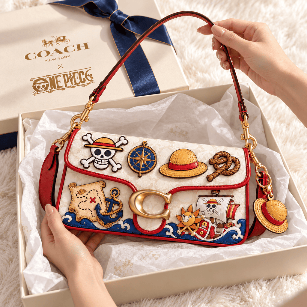 Premium OPC Coach Shoulder Cross With Charm NPL