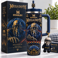Megadeth 40oz Tumbler With Handle TTNL