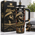Hank Williams Jr 40oz Tumbler With Handle TTNL