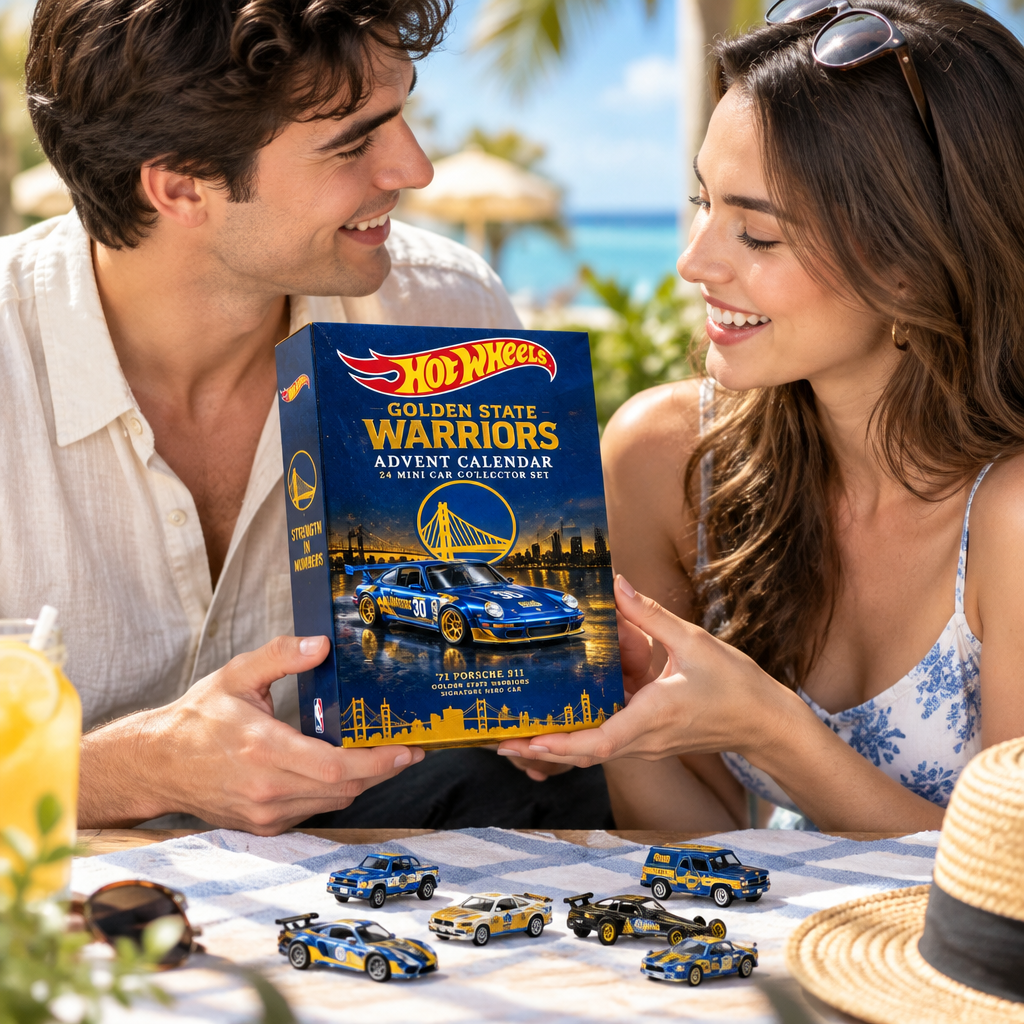 Golden State Warriors Premium Mini Car Advent Calendar