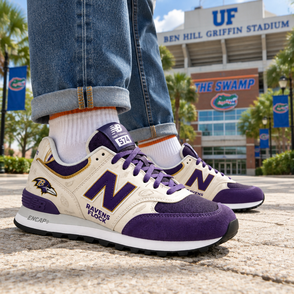 Baltimore Ravens NB 574 SNEAKER